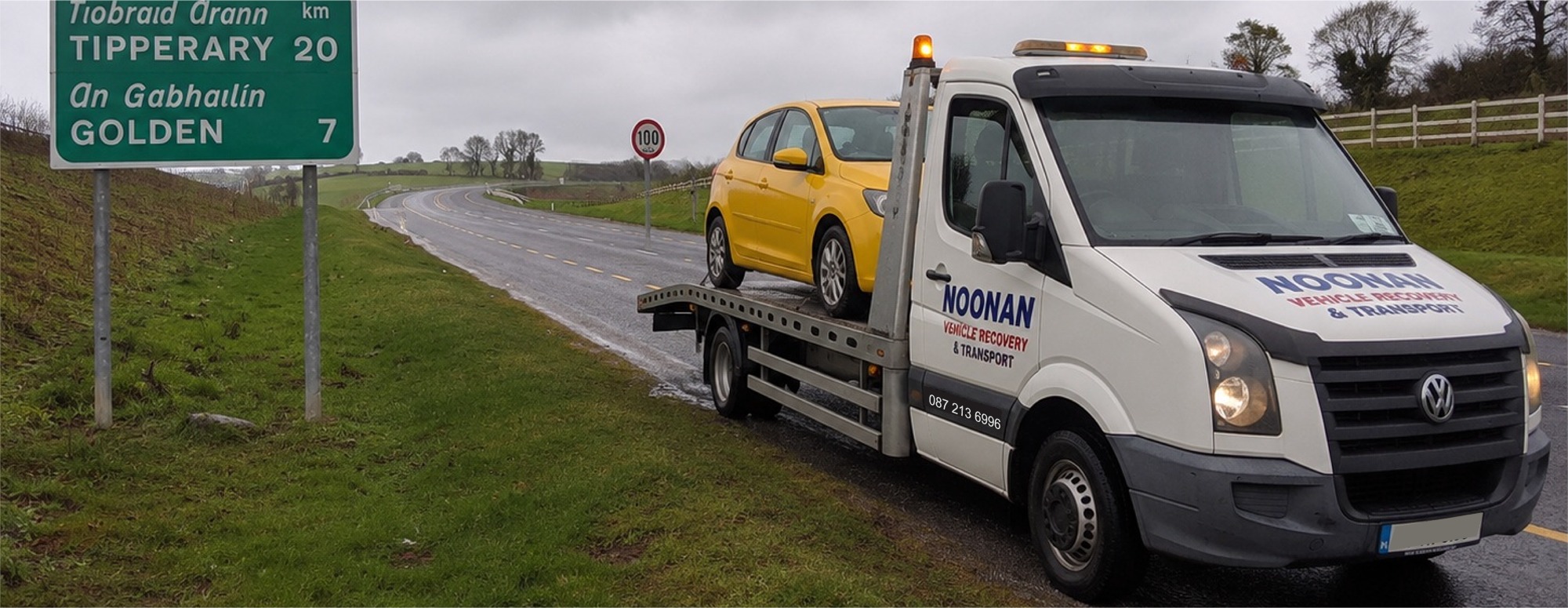 Vehicle Recovery and Transport Across Tipperary, Cork, Limerick, Dublin and the M8 Corridor from Noonan Vehicle Recovery & Transport, Tipperary, Ireland